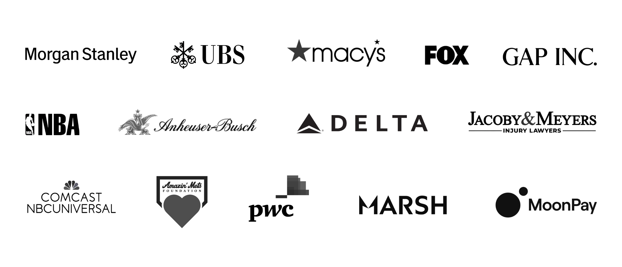 A selection of our corporate partners