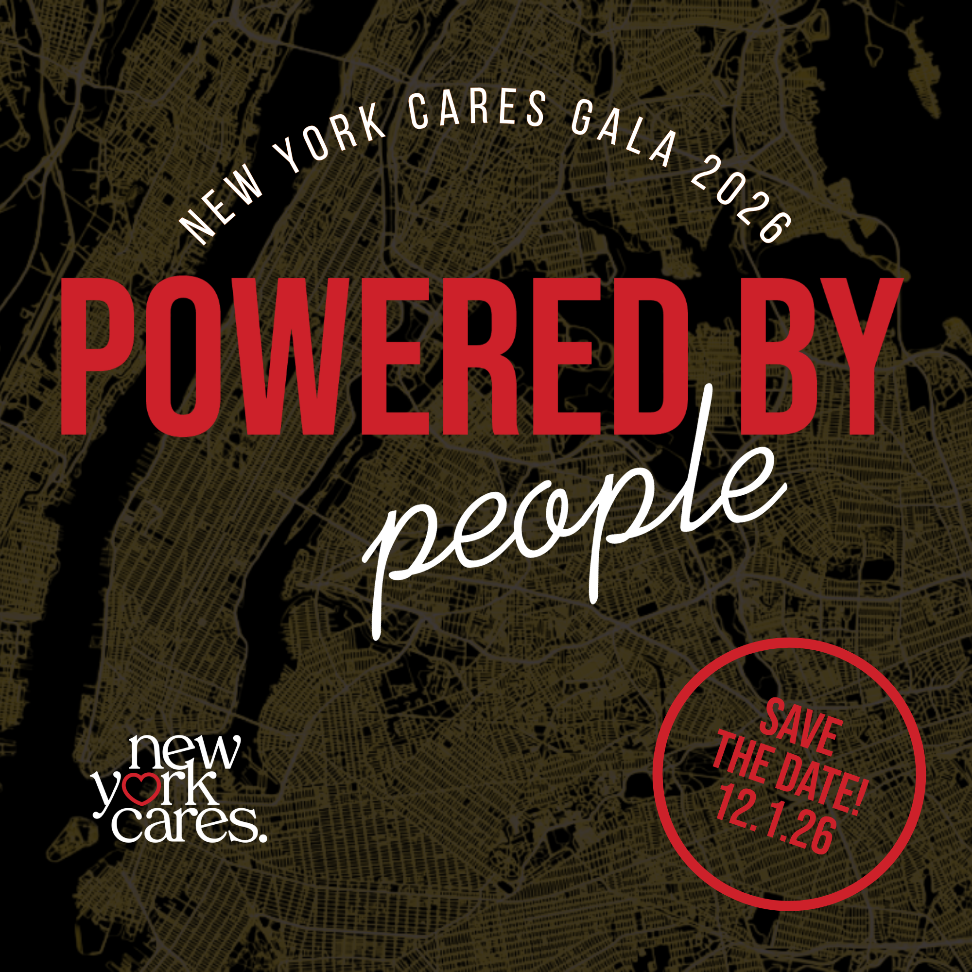 New York Cares 2026 Gala Promotional Image.